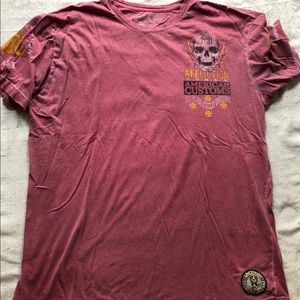 Distressed Men’s Affliction Tee